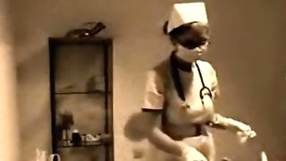 Antique Masked Nurse Tugjob